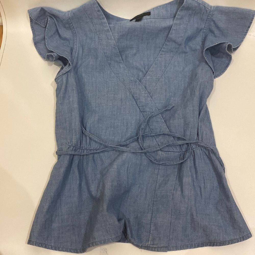 Blue J. Crew Blouse